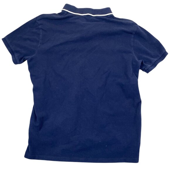 Polo Ralph Lauren Mens Polo Shirt Large Short Sleeve Custom Fit Casual Navy - Picture 2 of 14